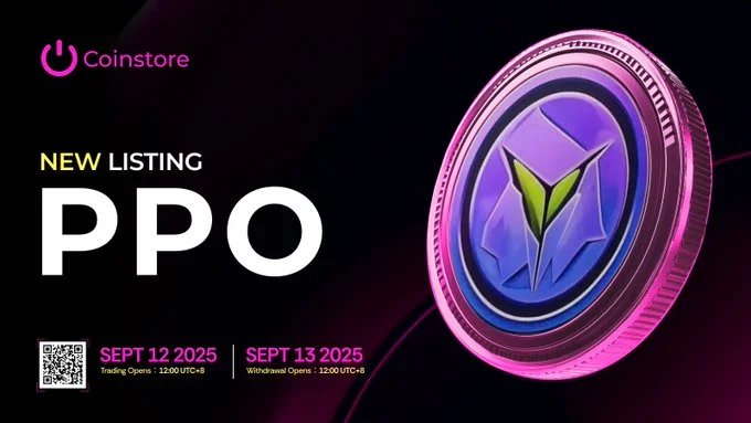 $Ppo Listing On Coinstore Exchange Set For September 12