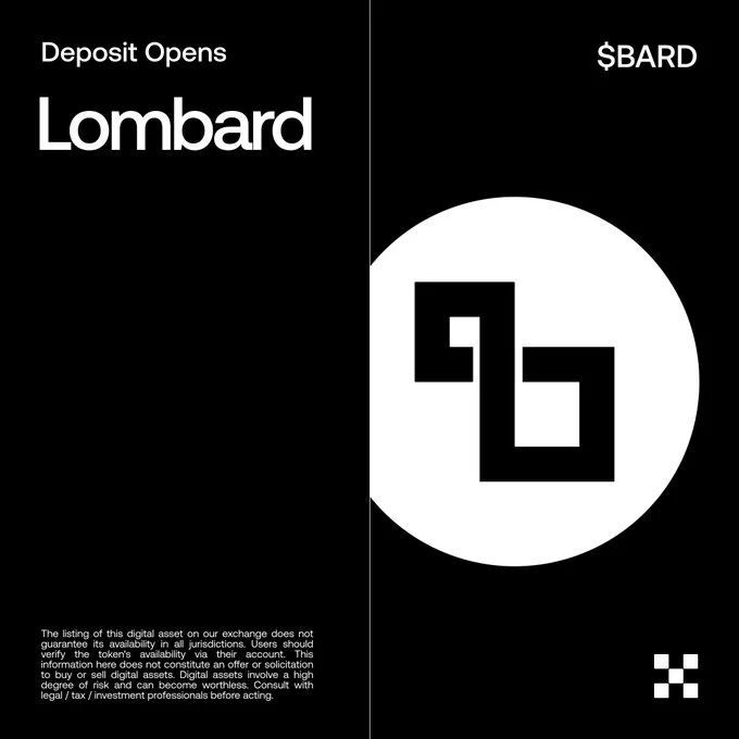 Lombard $Bard Launching On Okx: Mark Your Calendar For Sep 18