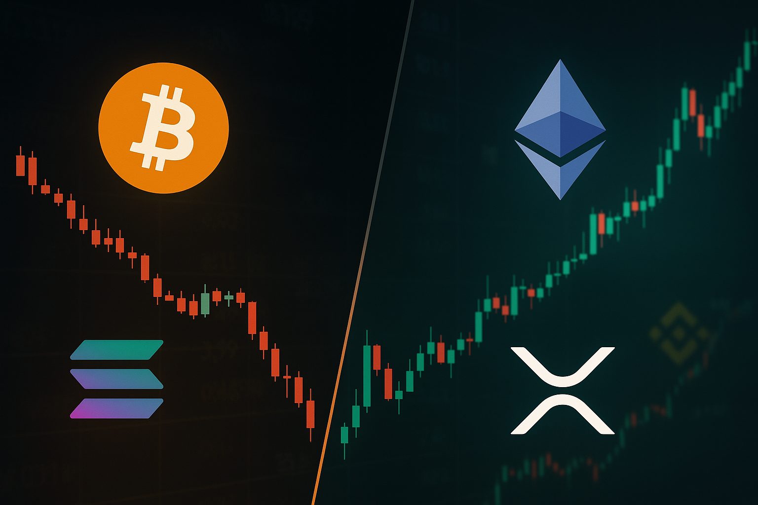 Crypto Trends Shift: Bitcoin And Solana Drop, Ethereum Rises-Bitrabo Crypto Trends Shift: Bitcoin And Solana Drop, Ethereum Rises