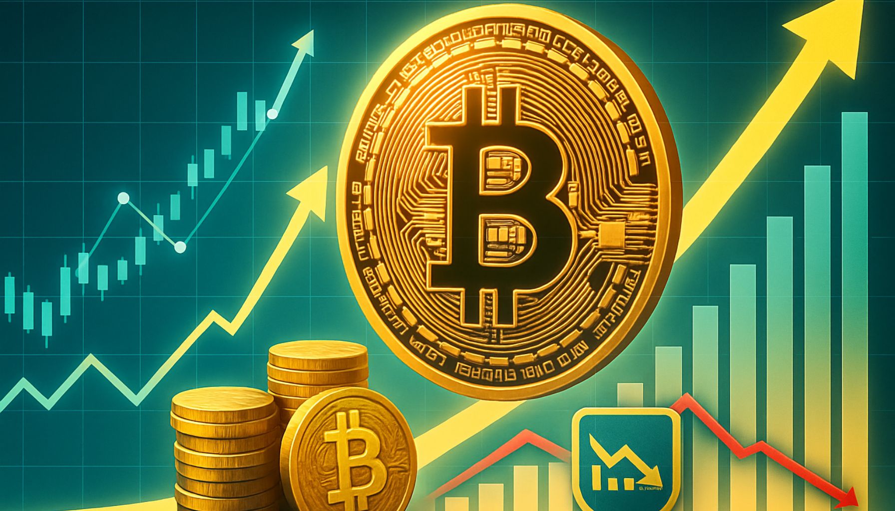 Bitcoin Surges As Long-Term Risks Decline: Market Divergence Emerges