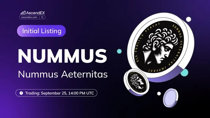 Nummus Aeternitas $Nummus Hits Ascendex On September 25