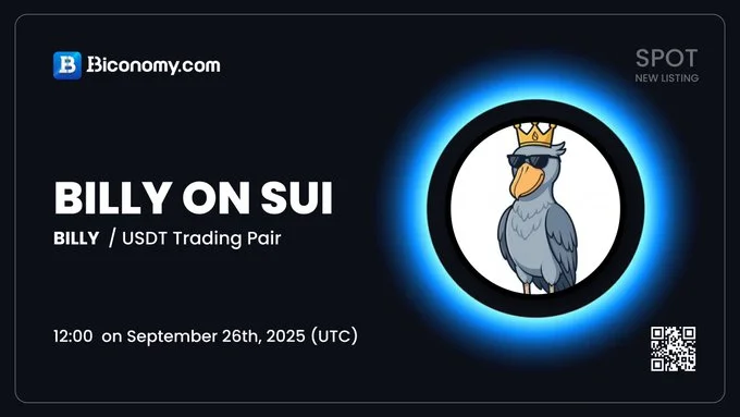 $Billy Launches On Biconomy Exchange September 26, 2025