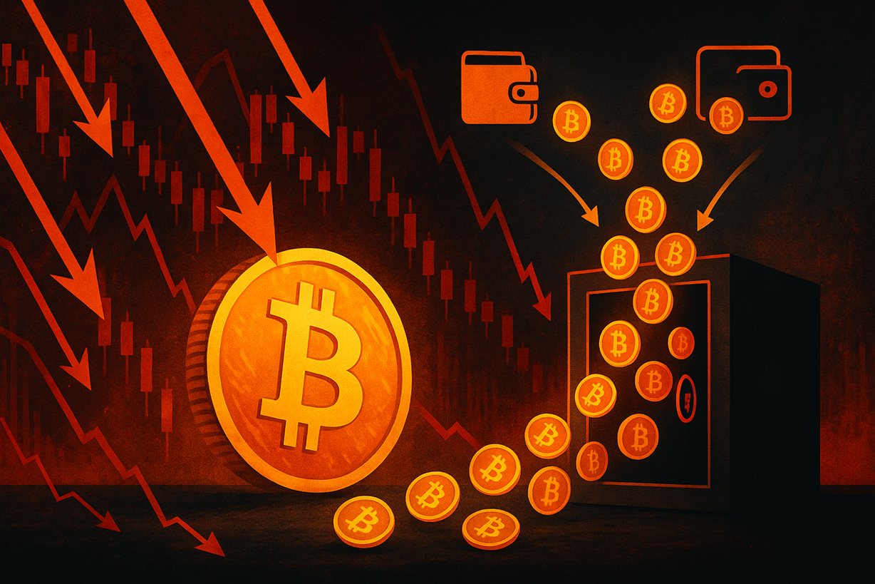Bitcoin Short-Term Holders Sell: 60,000 Btc Flood Exchanges