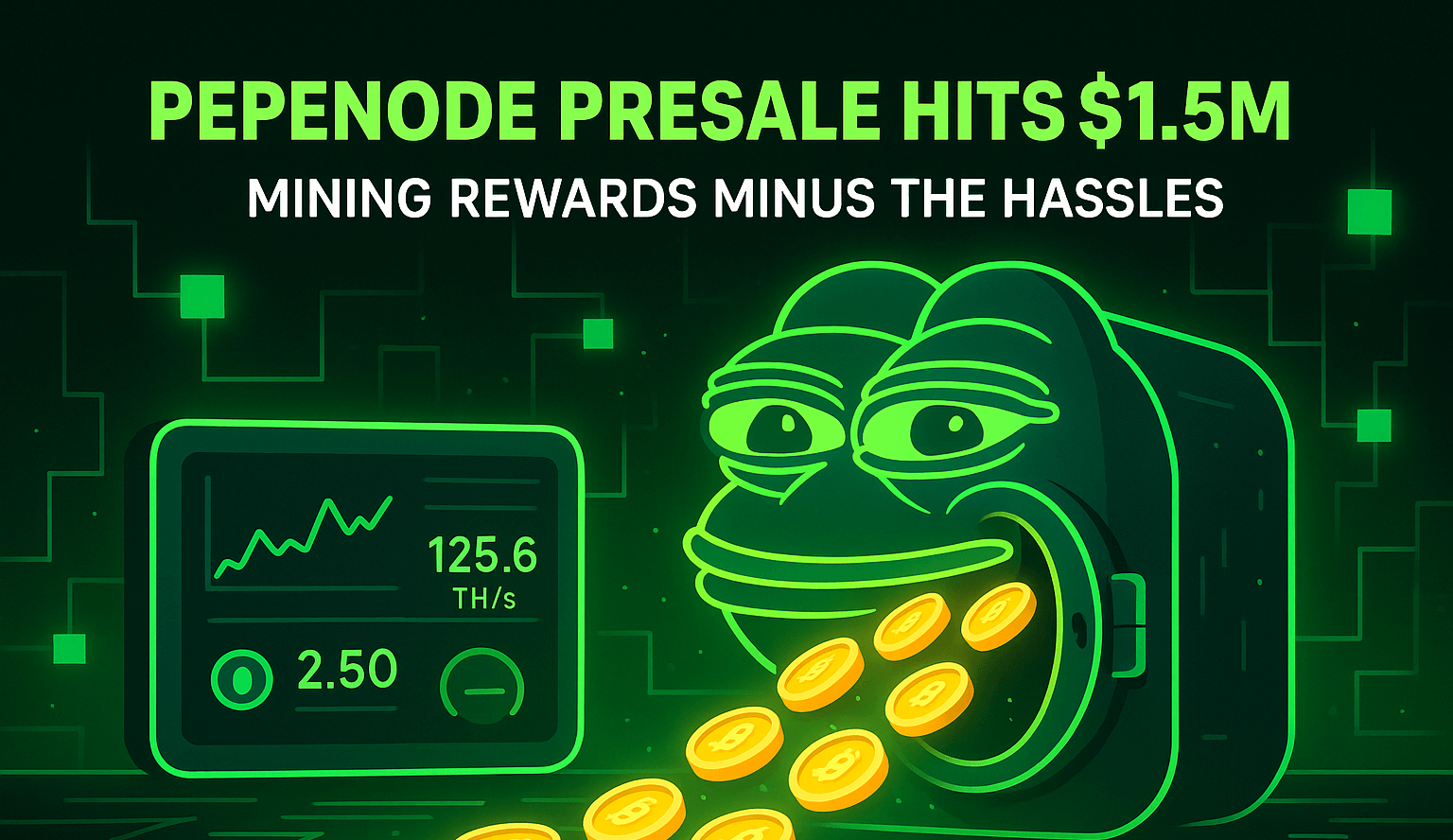 Pepenode Presale Reaches $1.5M: Dive Into Easy Mining Rewards-Bitrabo Pepenode Presale Reaches $1.5M: Dive Into Easy Mining Rewards