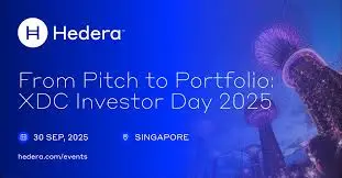 Xdc Investor Day 2025: Singapore Event Countdown