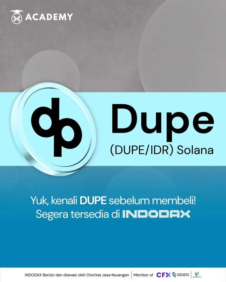 $Dupe Launches On Indodax Exchange October 2Nd, 2025