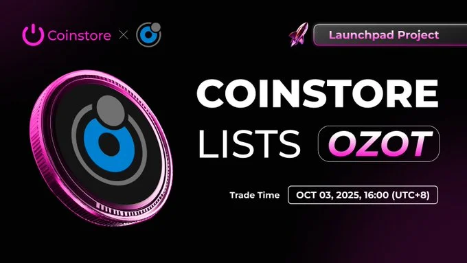 Ozolio $Ozot Launching On Coinstore: Mark Your Calendar