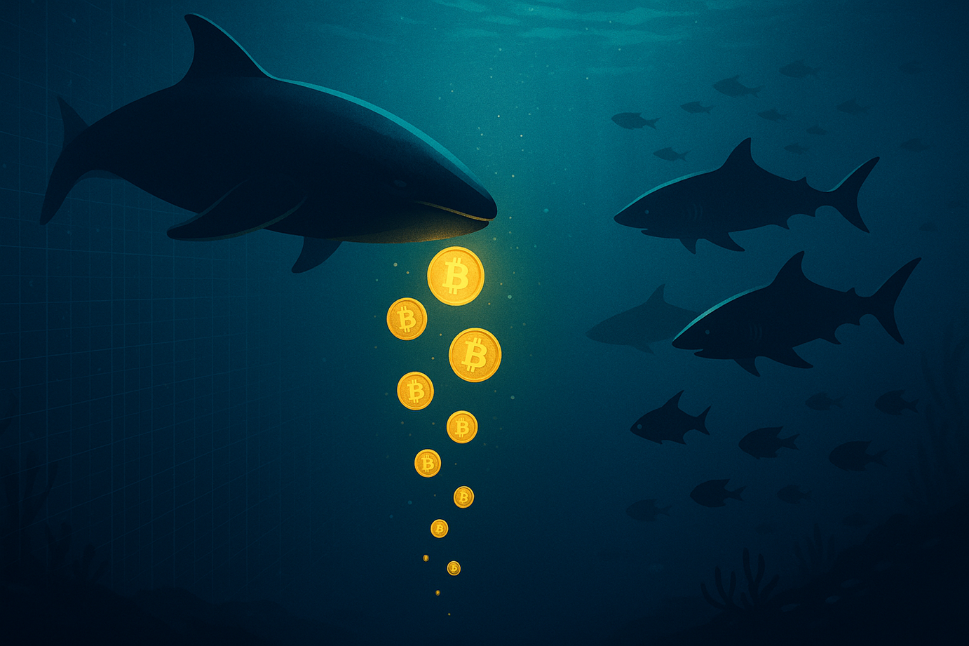 Mid-Sized Bitcoin Holders Jump In As Whales Sell Off