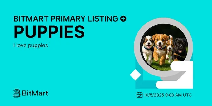 $Puppies Debuts On Bitmart: Don’T Miss The Launch!