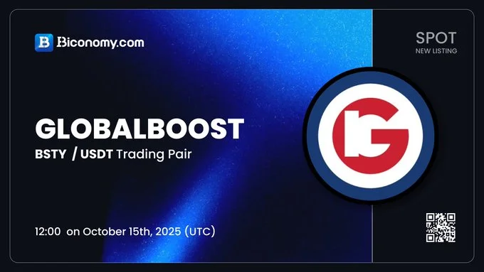 Globalboost $Bsty Hits Biconomy Exchange On October 15