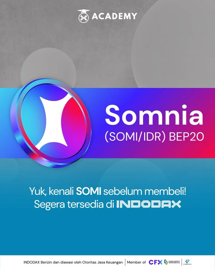 Somnia $Somi Listing On Indodax Set For October 9, 2025