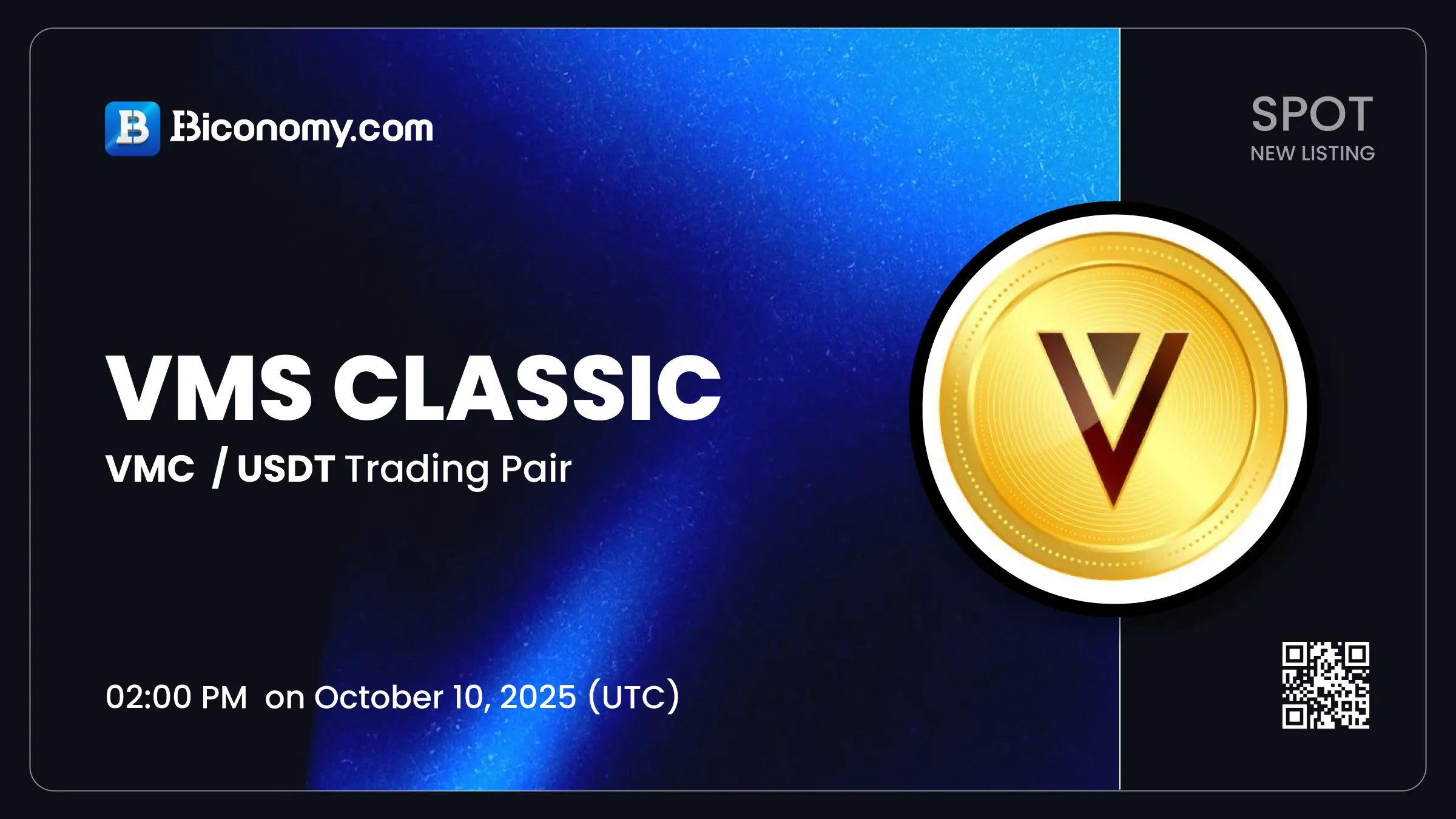 Vms Classic $Vmc Launching On Biconomy Exchange Soon