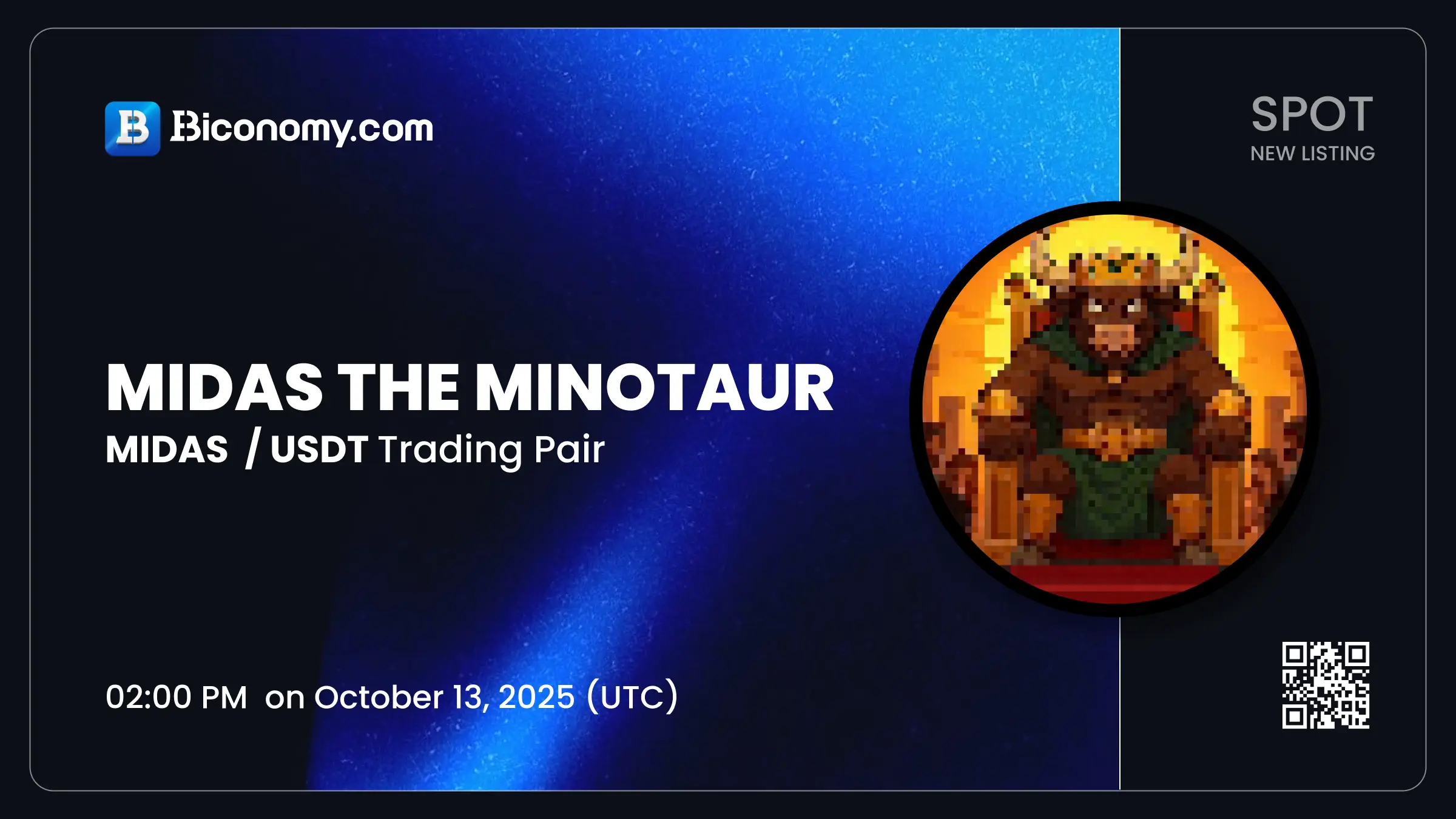 Midas The Minotaur $Midas Launches On Biconomy October 13
