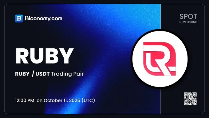 Ruby $Ruby Launching On Biconomy Exchange October 11, 2025