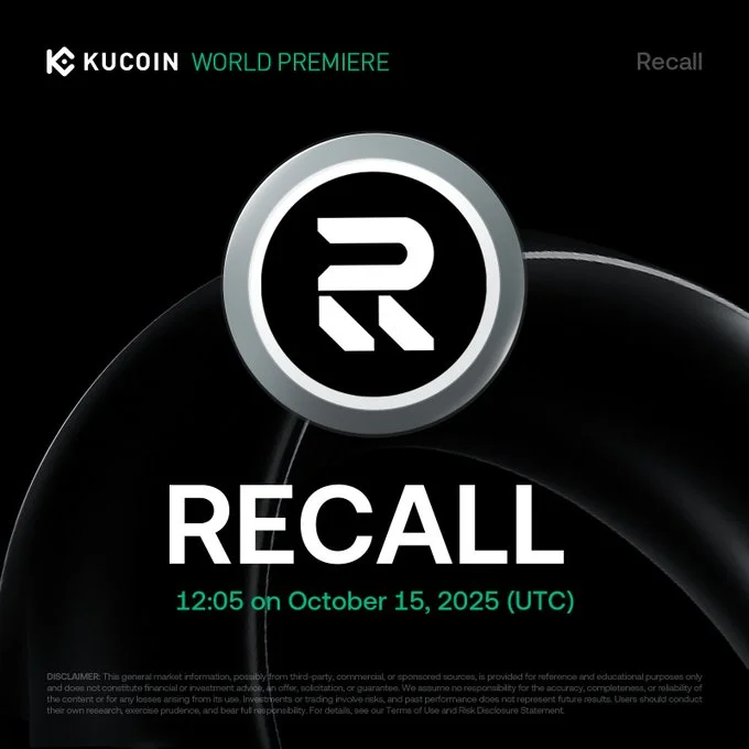 $Recall Launches On Kucoin: Don’T Miss The October 15 Listing