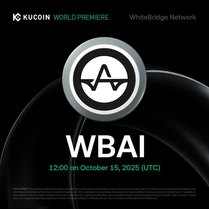 Whitebridge Network $Wbai Launches On Kucoin October 15-Bitrabo Whitebridge Network $Wbai Launches On Kucoin October 15