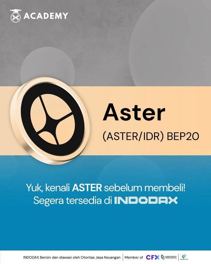 $Aster Debuts On Indodax: Don’t Miss The Listing!