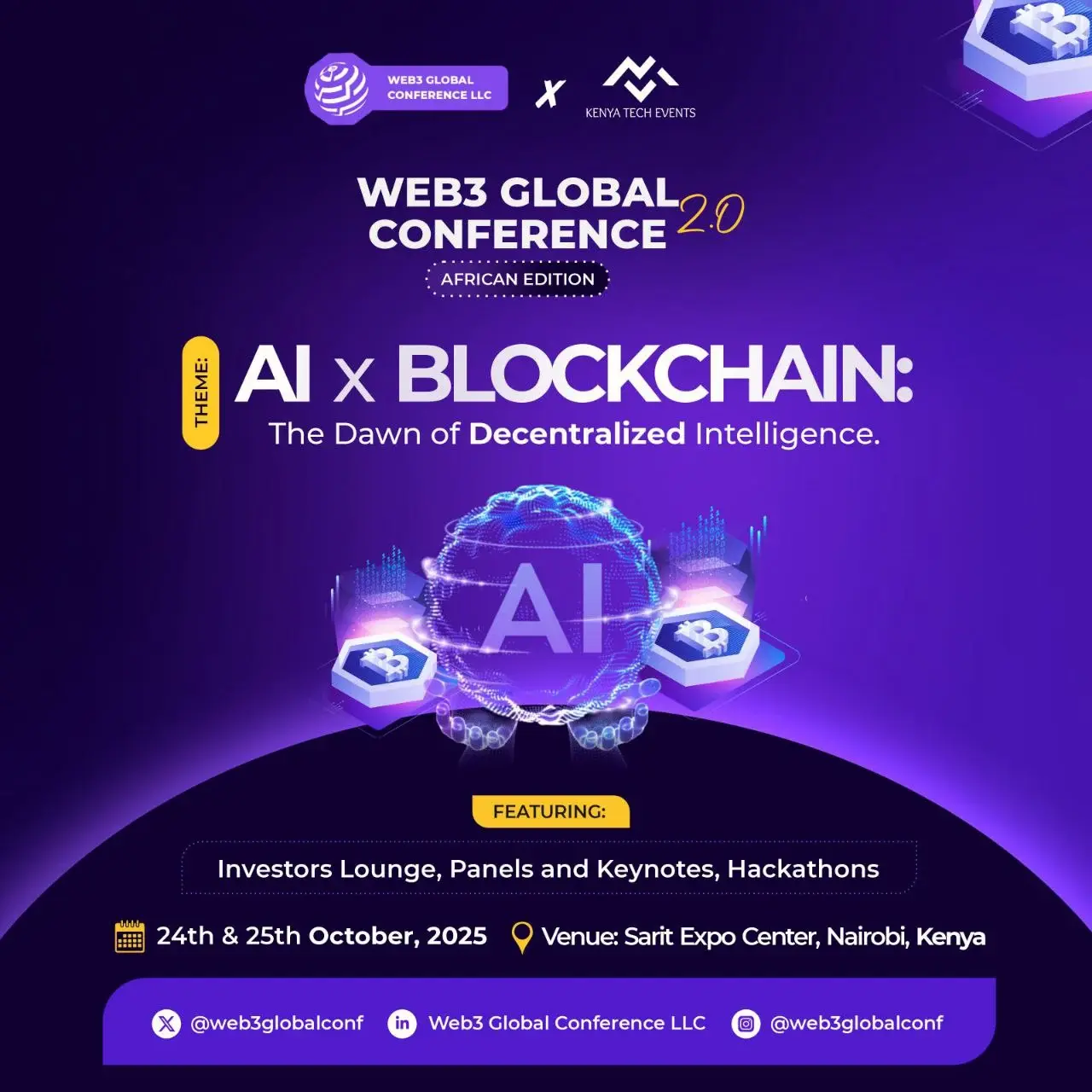 Join The Web3 Global Conference In Nairobi 2025