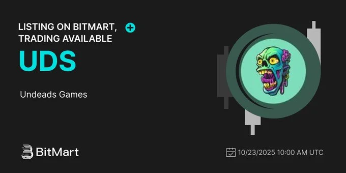 Undeads Games $Uds Launching On Bitmart October 23, 2025