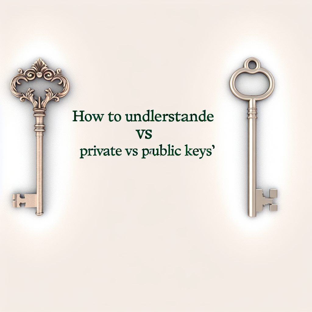 How To Understand Private Vs Public Keys