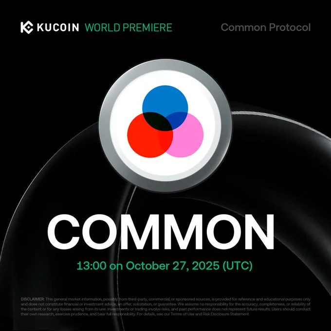 Common Protocol $Common Launching On Kucoin October 27