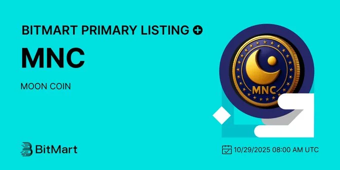 $Mnc Launches On Bitmart: Don’T Miss The October 29Th Listing