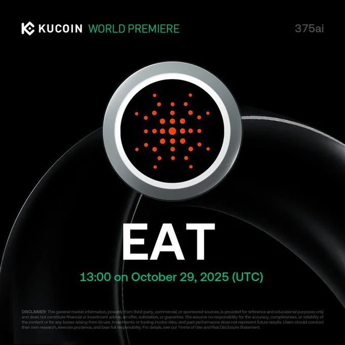 $Eat Launches On Kucoin: Be Ready For October 29!