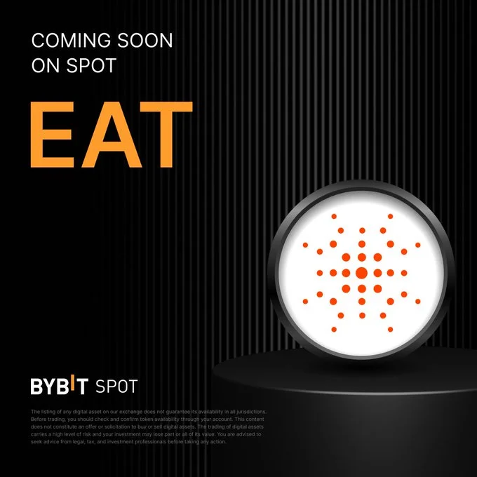 $Eat Launching On Bybit Exchange October 29, 2025