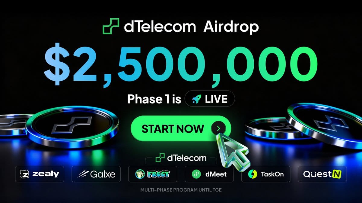 Seize Your Dtelecom Airdrop Now