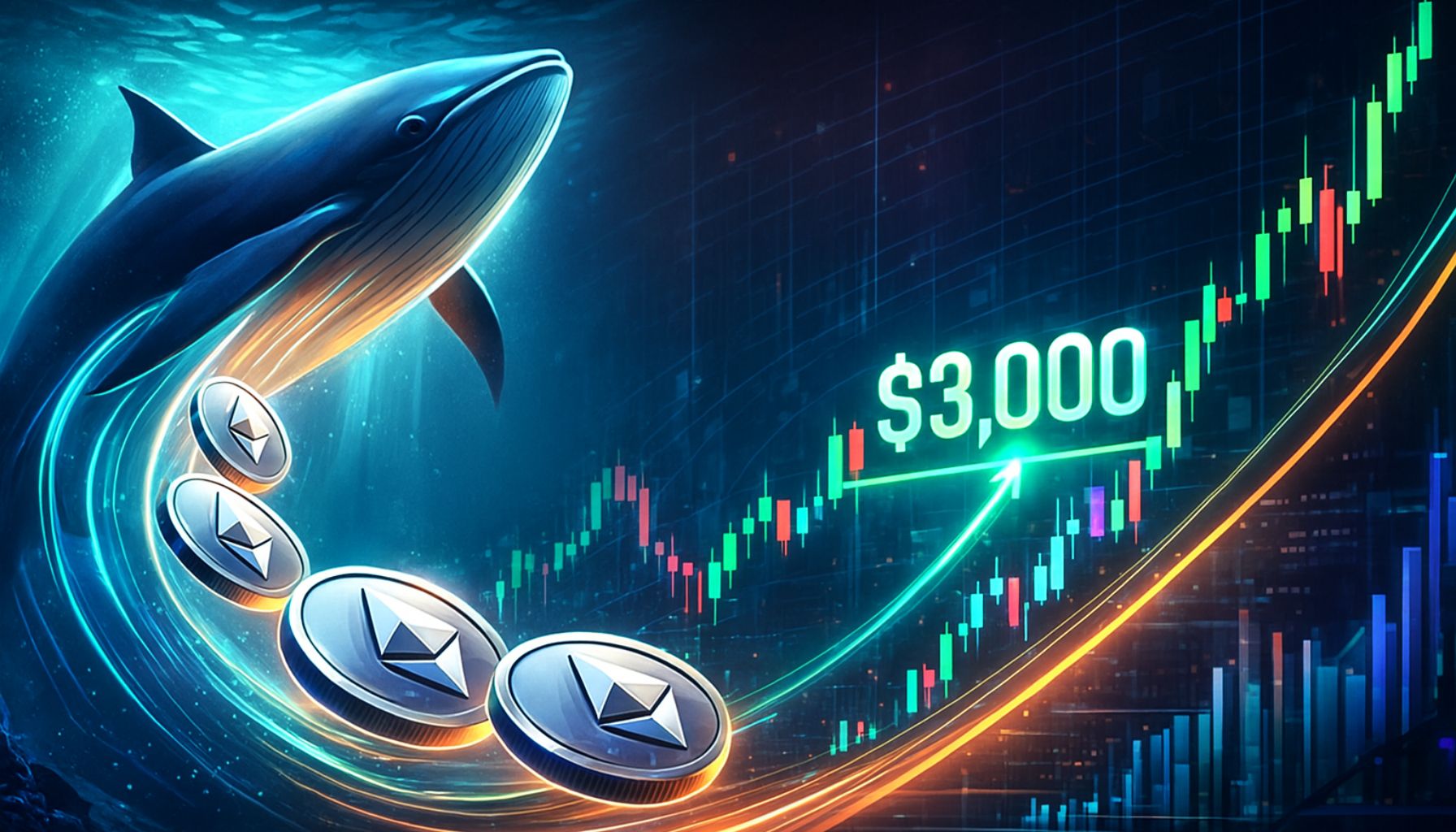 Ethereum Whales Shift 5,000 Eth As Price Hits $3K-Bitrabo Ethereum Whales Shift 5,000 Eth As Price Hits $3K