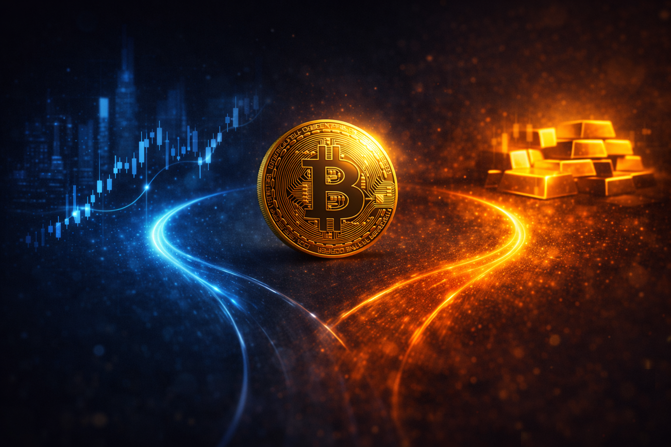 Bitcoin Breaks Away: Btc Diverges From Stocks And Gold