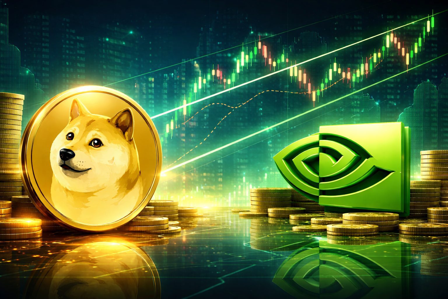 Nvidia And Dogecoin: A Historic Shift On The Horizon