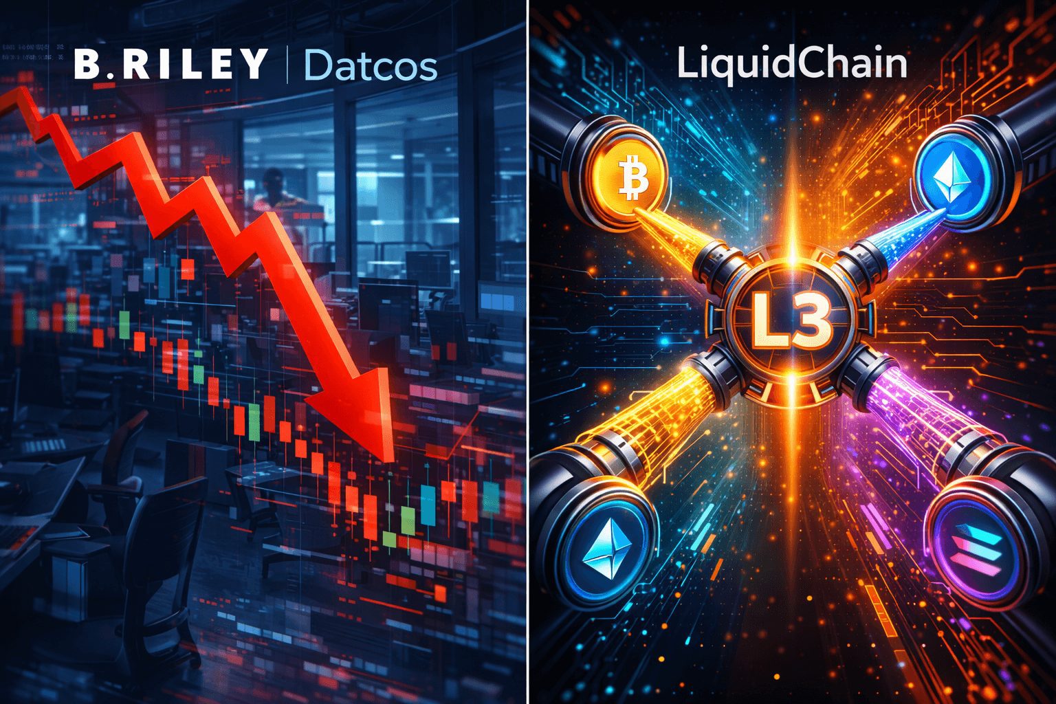 B. Riley Lowers Targets Amid Liquidchain Surge
