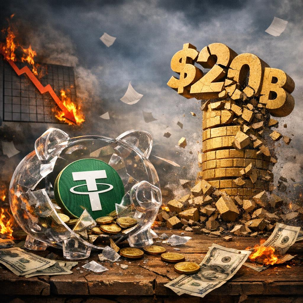 Tether Abandons $20 Billion Funding Plans Amid Investor Pushback