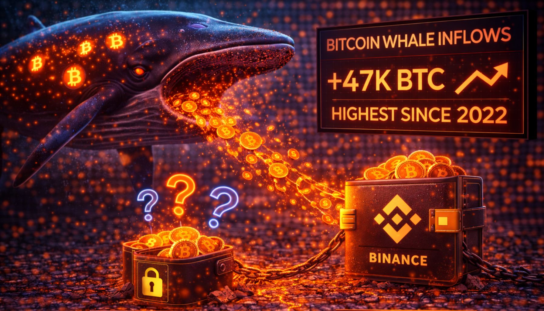 Bitcoin Whale Inflows Surge on Binance: What’s Next?