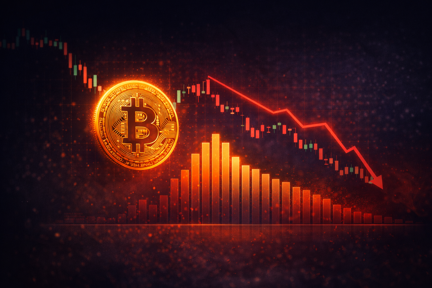 Spot Volume Surges in Bitcoin Selloff Yet Demand Falters