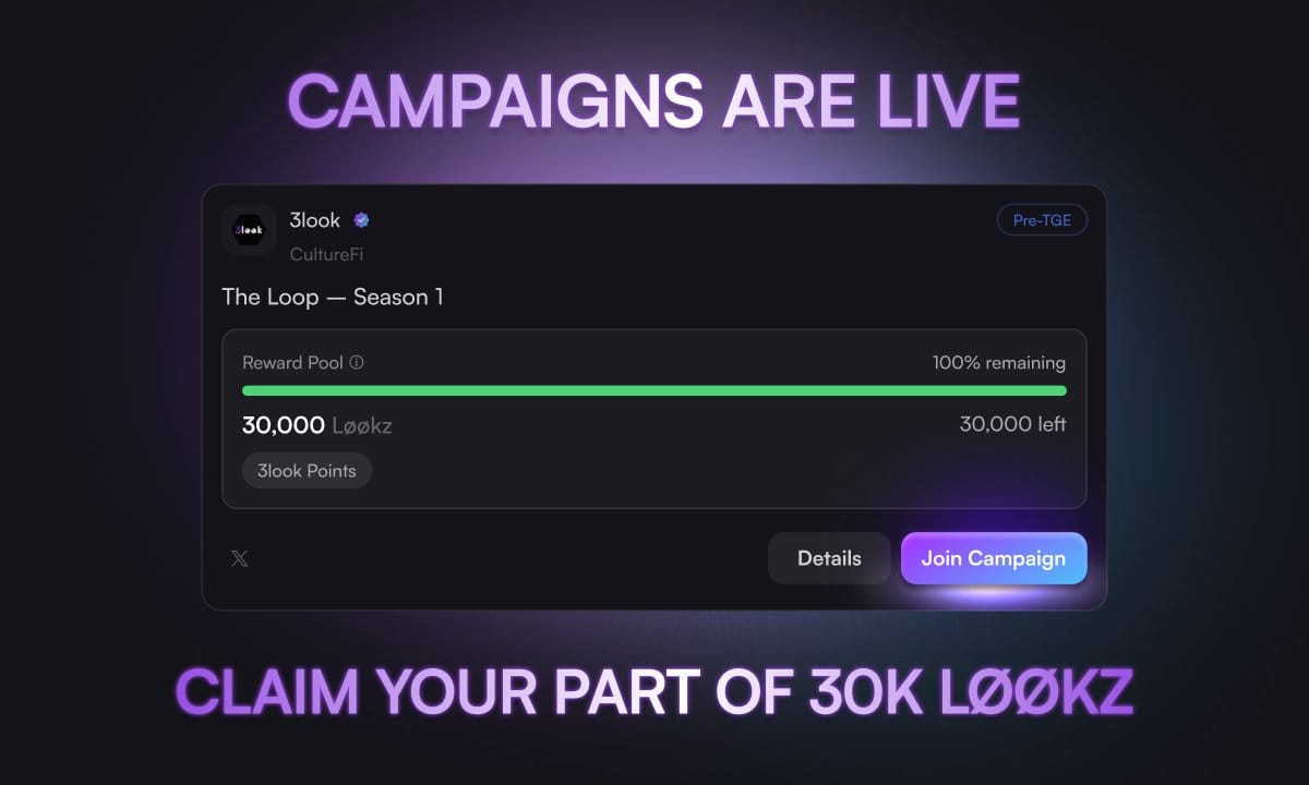 Grab Your “3look” Airdrop Now Before It’s Gone