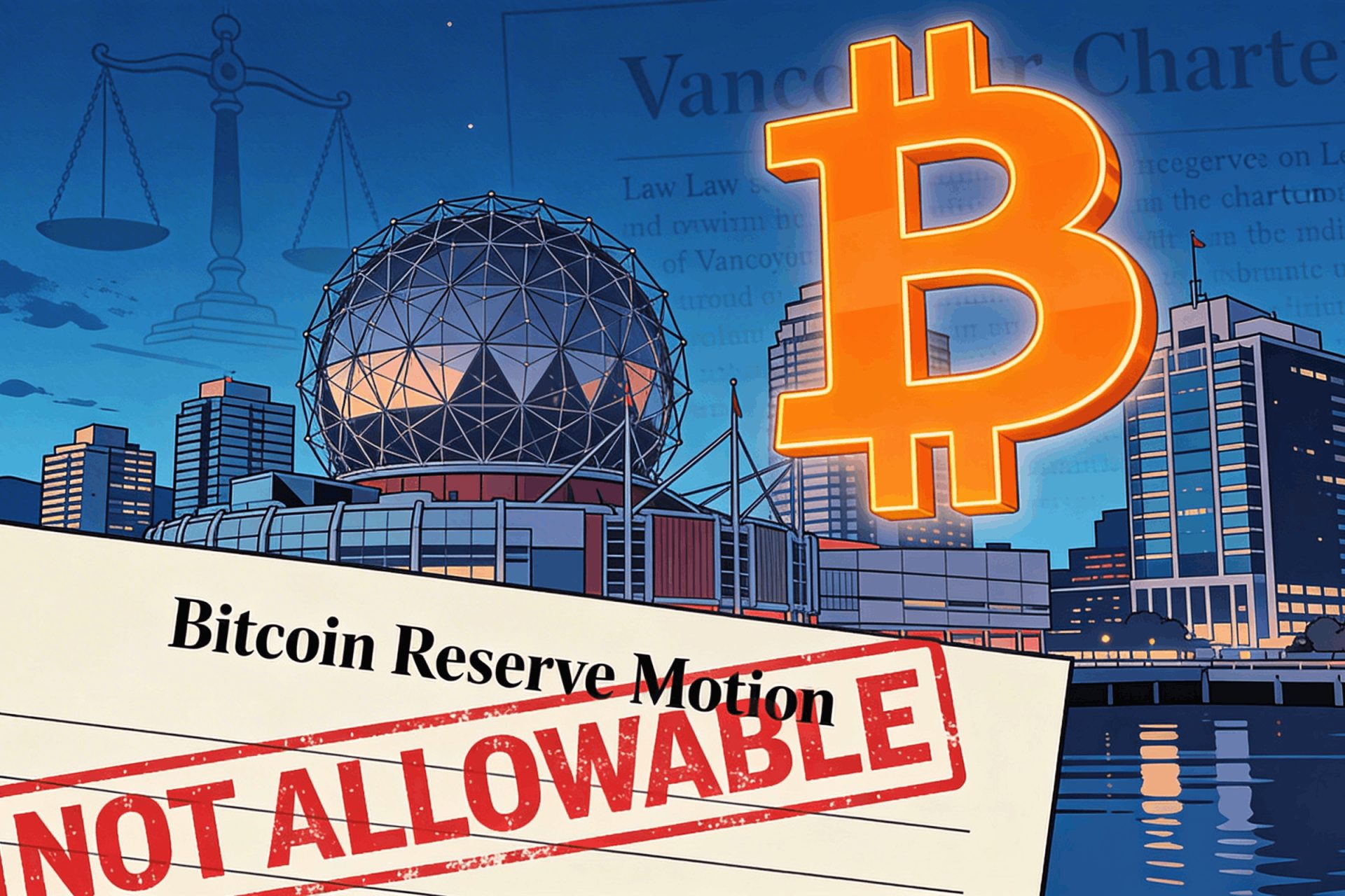 Vancouver’s Bitcoin Reserve Dream Faces Legal Hurdle