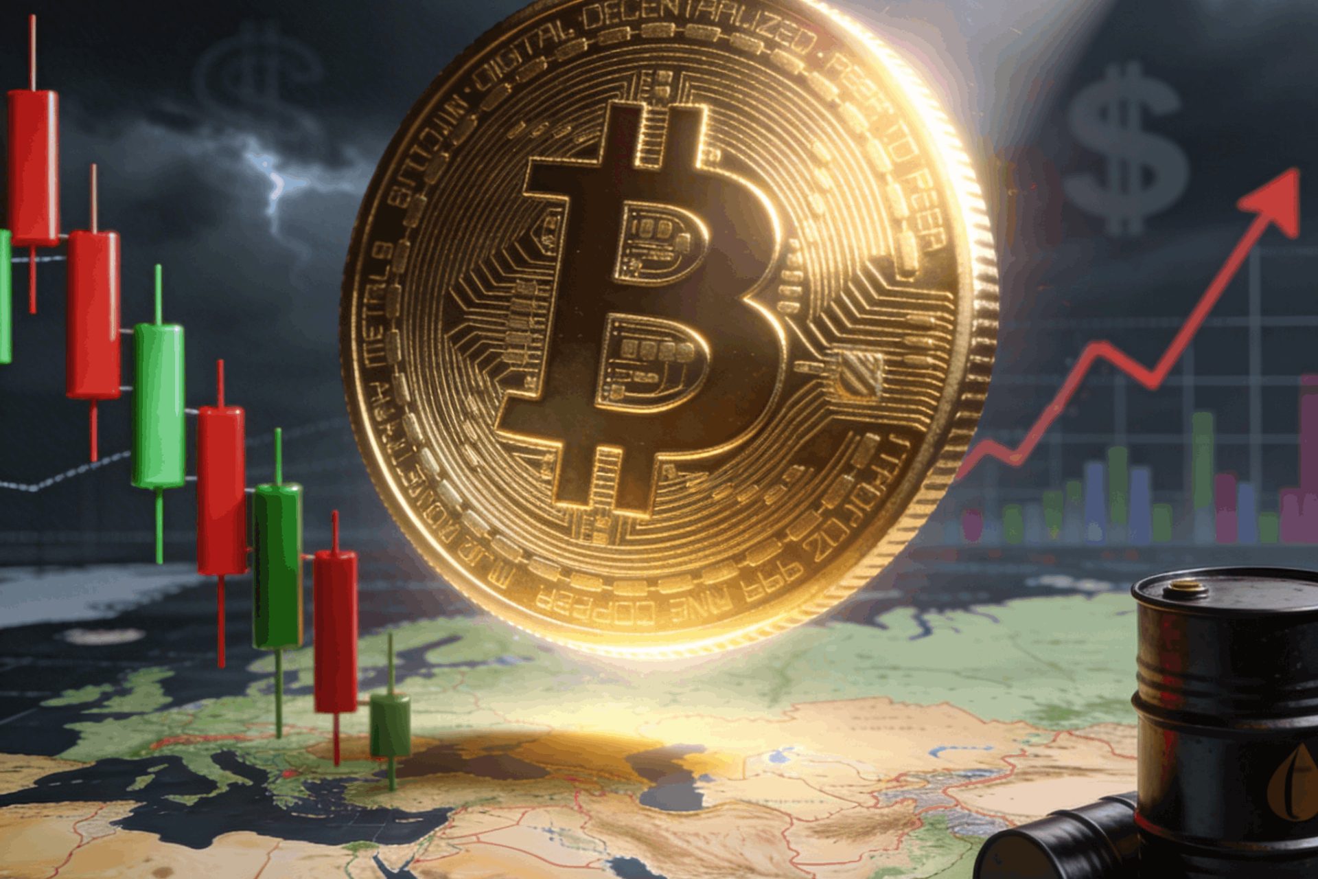 Bitcoin Surges Above $72K Amid Global Market Unrest