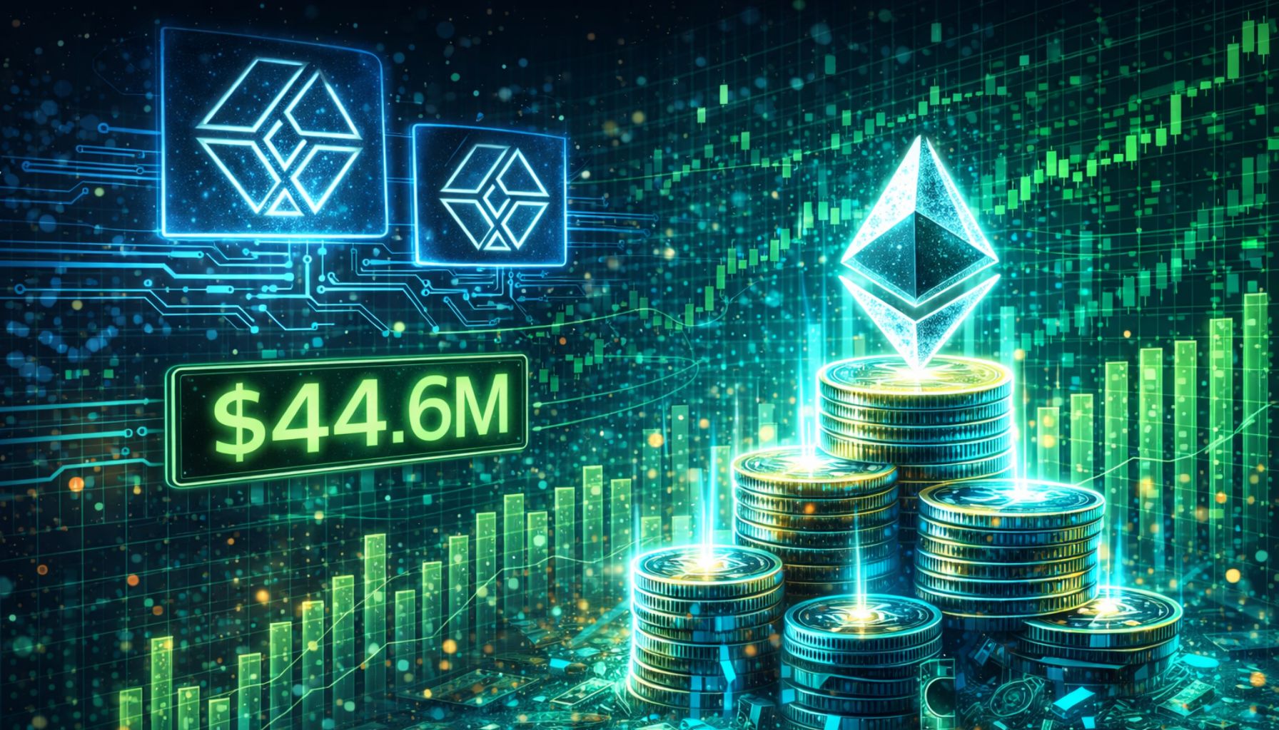 Grayscale Boosts Ethereum with $44.6M Fresh Stake