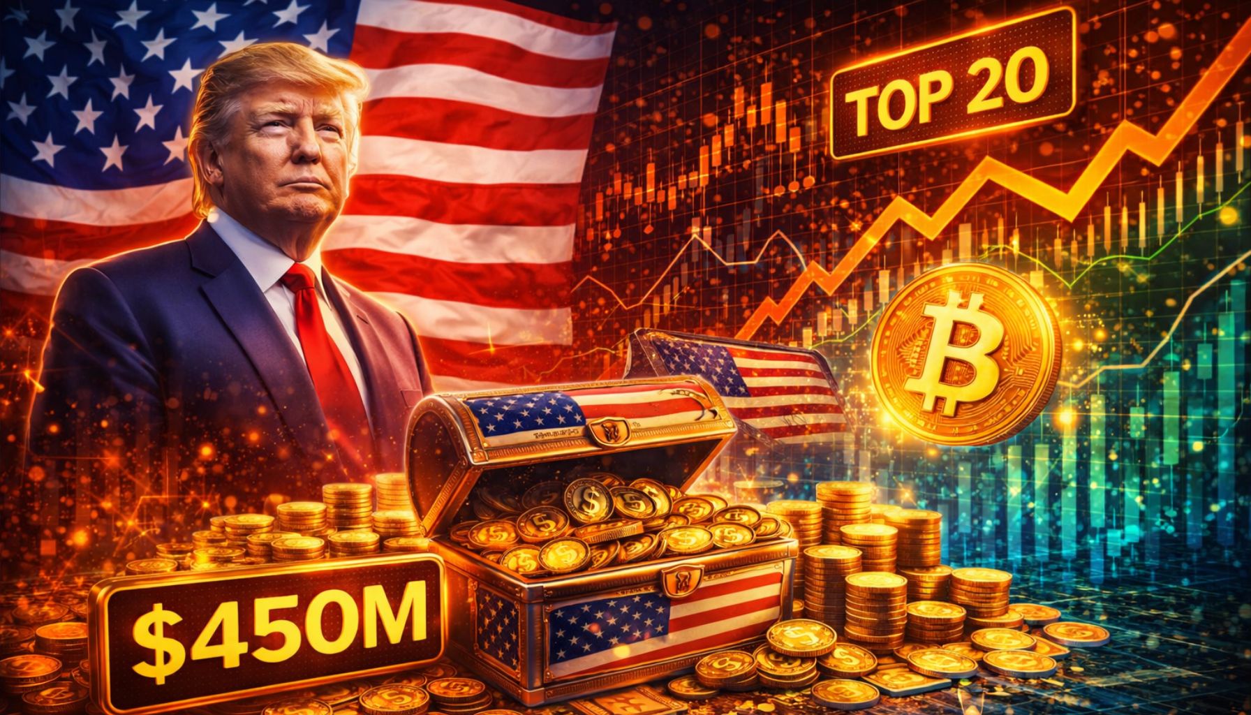 Bitcoin Surge: Trump-Backed Firm Joins Top 20 Treasury Holders