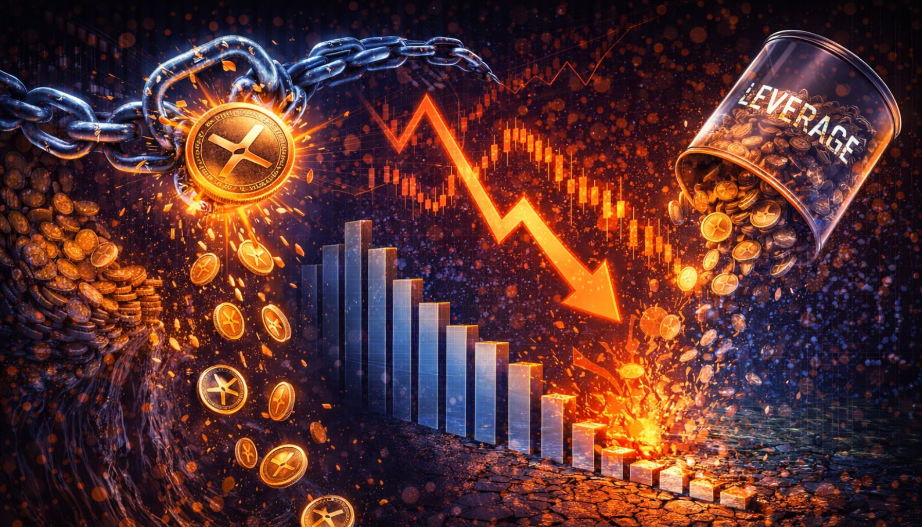XRP Open Interest Plummets to 2024 Low Amid Market Shift