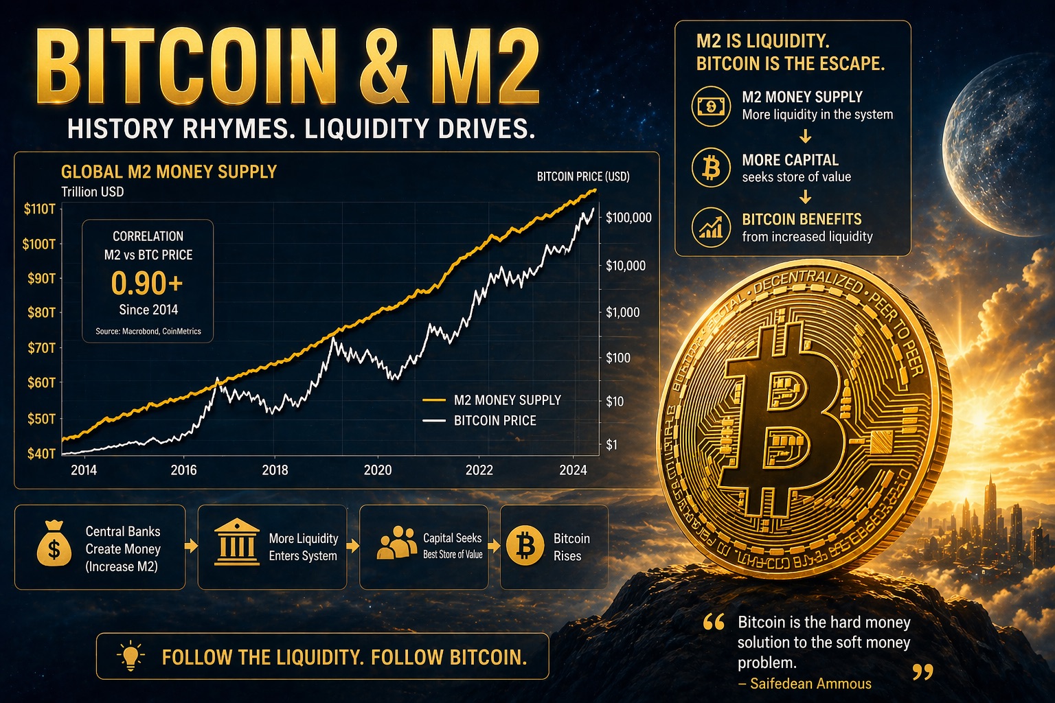 Discover the Truth Behind M2 and Bitcoin Today