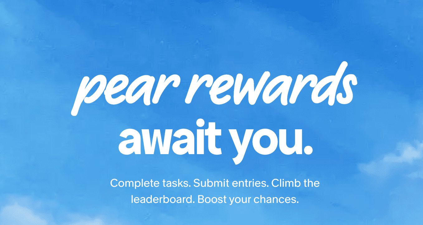 Pear Airdrop Details