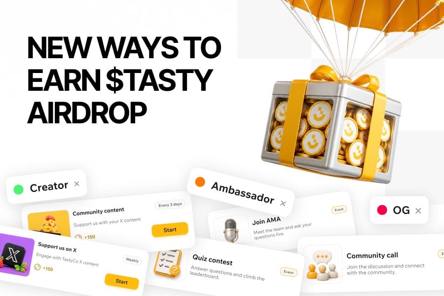TastyCo Airdrop Announcement